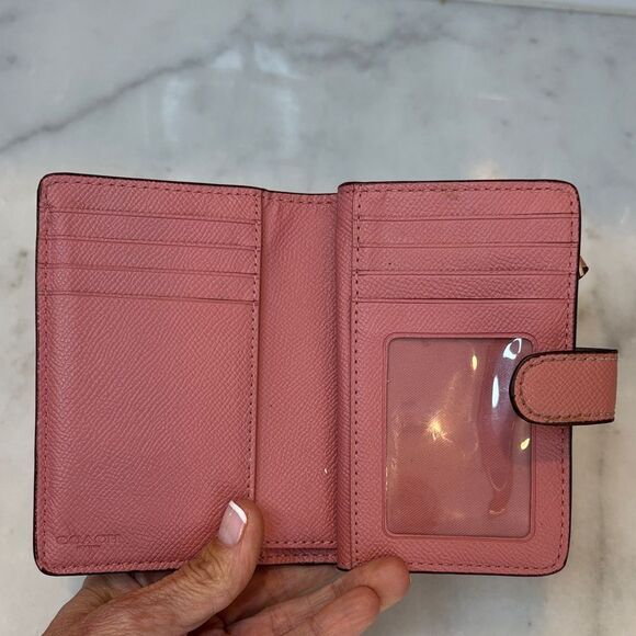 Coach Bifold Saffiano Leather Wallet - Picture 13 of 16